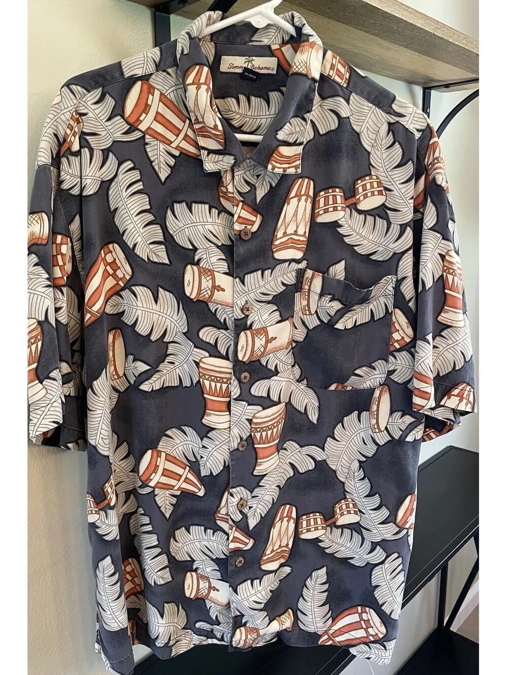 Men’s Tommy Bahama Silk Tropical Shirt Size XL